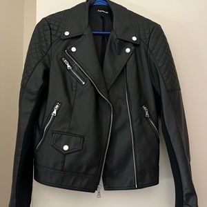 Express leather jacket